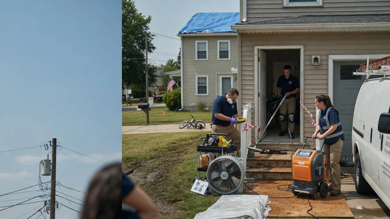 Water Damage Repair in Fate, TX near me